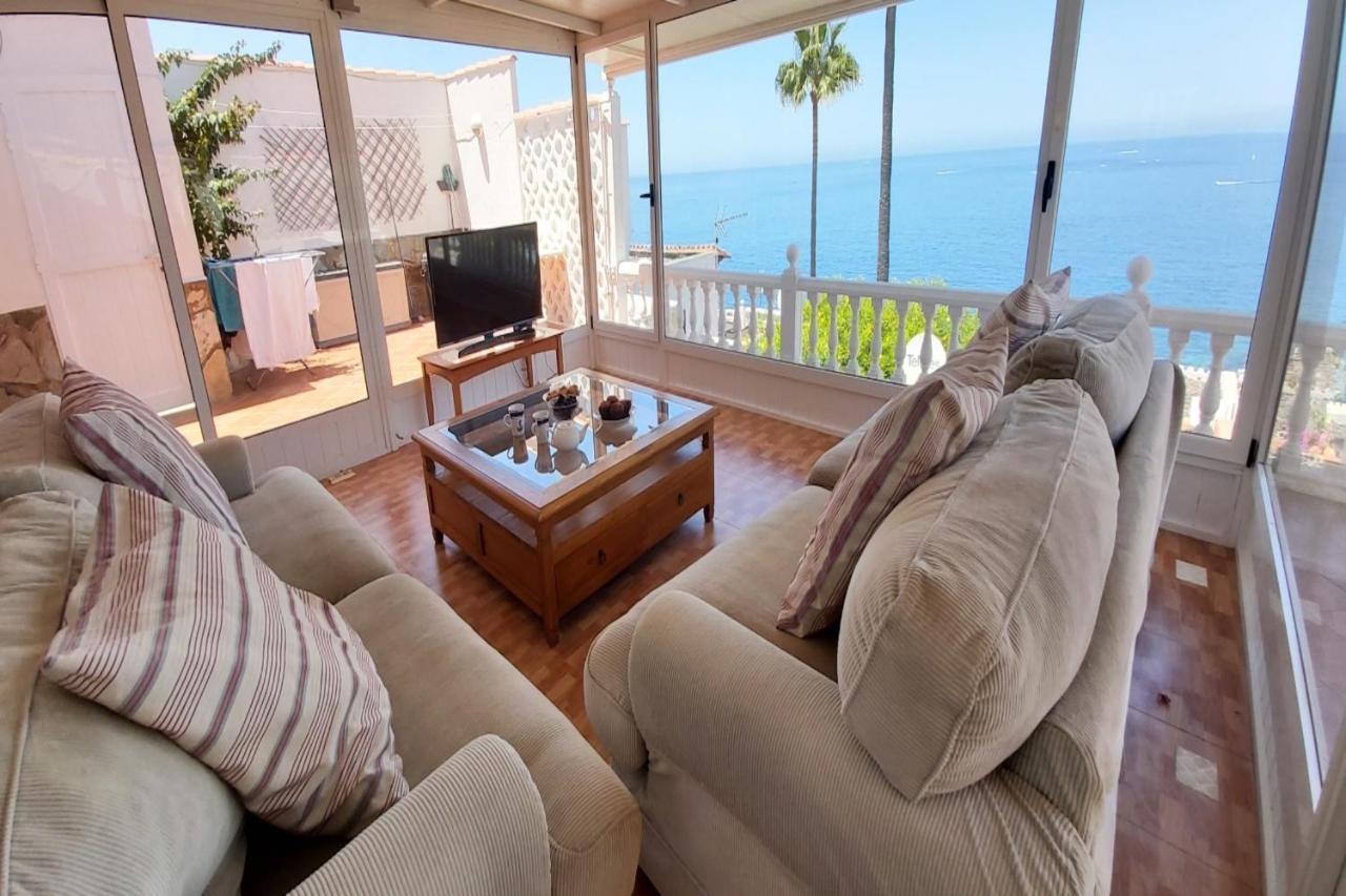 Sunset Balcony With Ocean Views Villa Mogan Luaran gambar