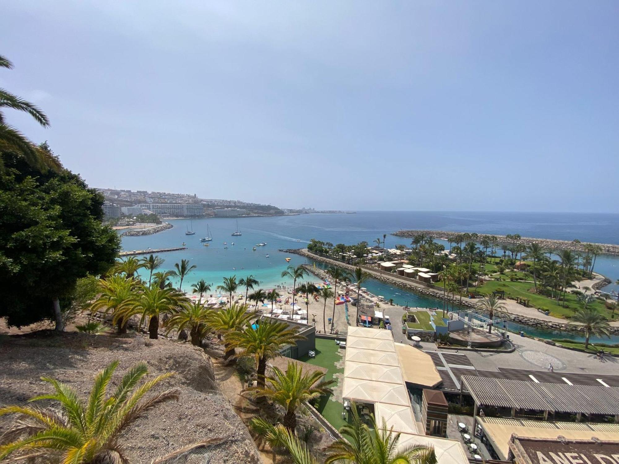 Sunset Balcony With Ocean Views Villa Mogan Luaran gambar